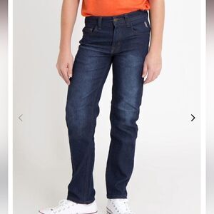 U. S.POLO ASSN. Boys straight twill pant 5 pocket Jeans‎ Black SZ 5 NWT